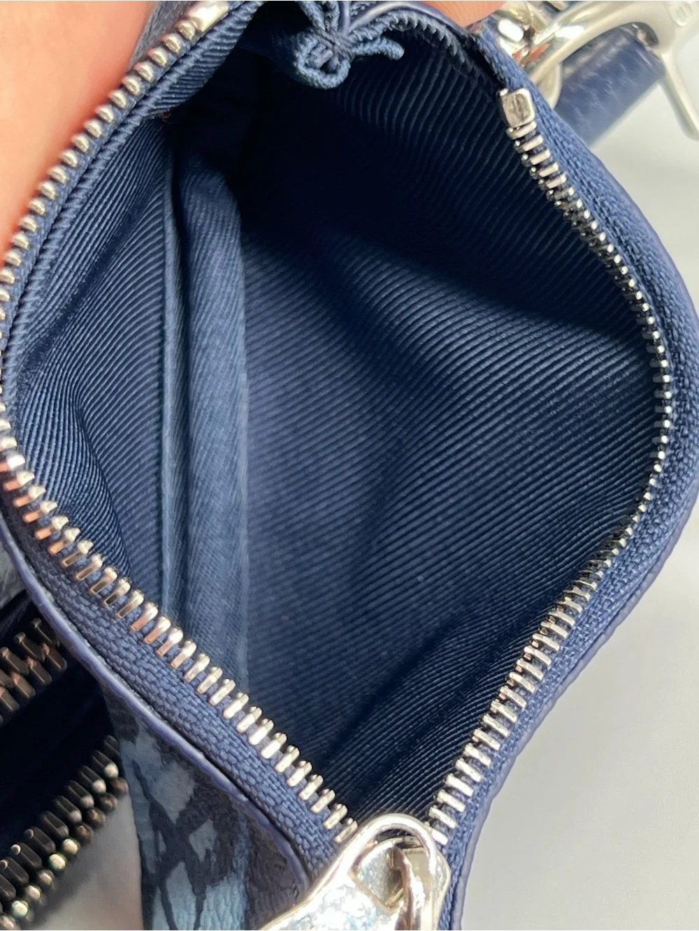 LOUIS VUITTON Trio Messenger Blue Monogram Watercolor Shoulder Bag